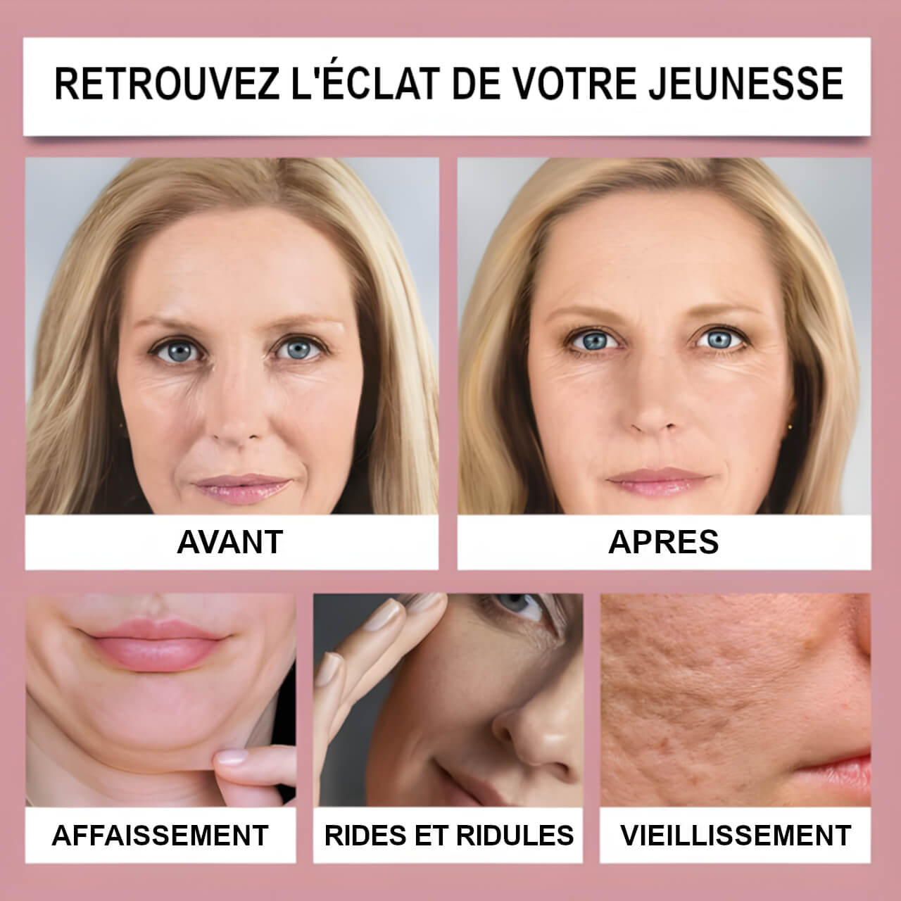 Masque visage au bio-collagène