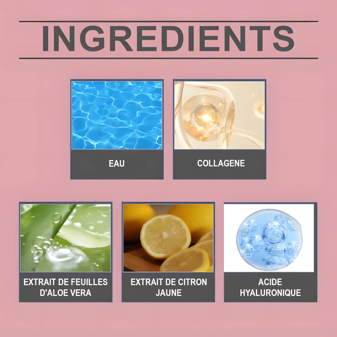 Masque visage au bio-collagène