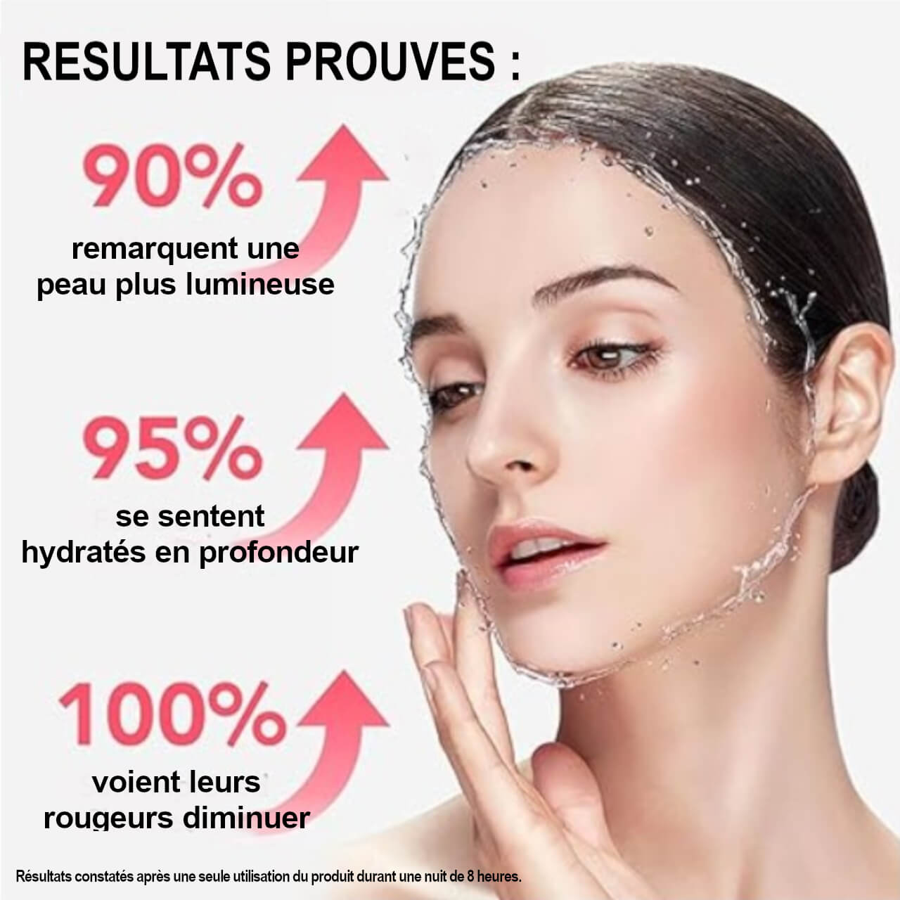 Masque visage au bio-collagène