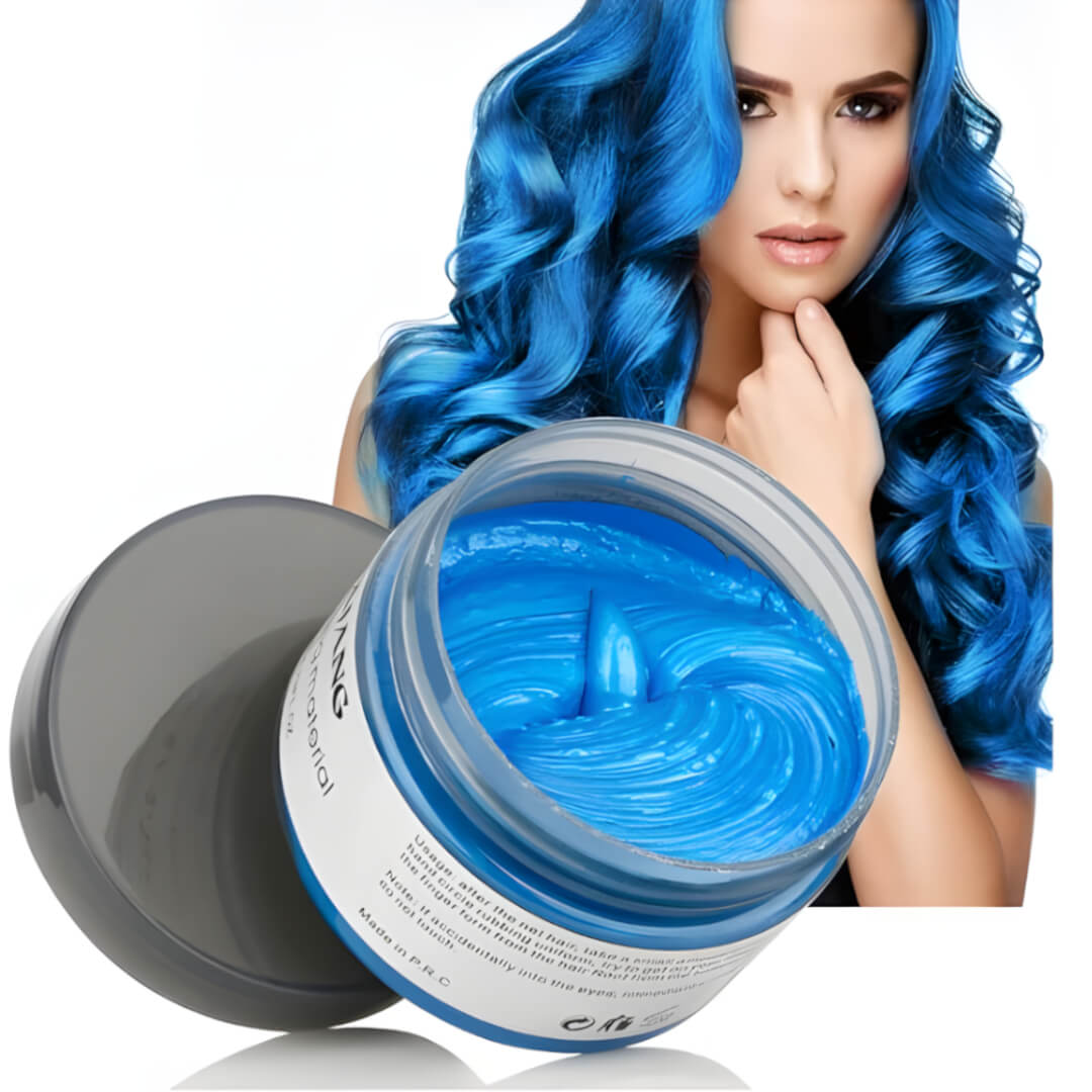 Cire capillaire colorante naturelle