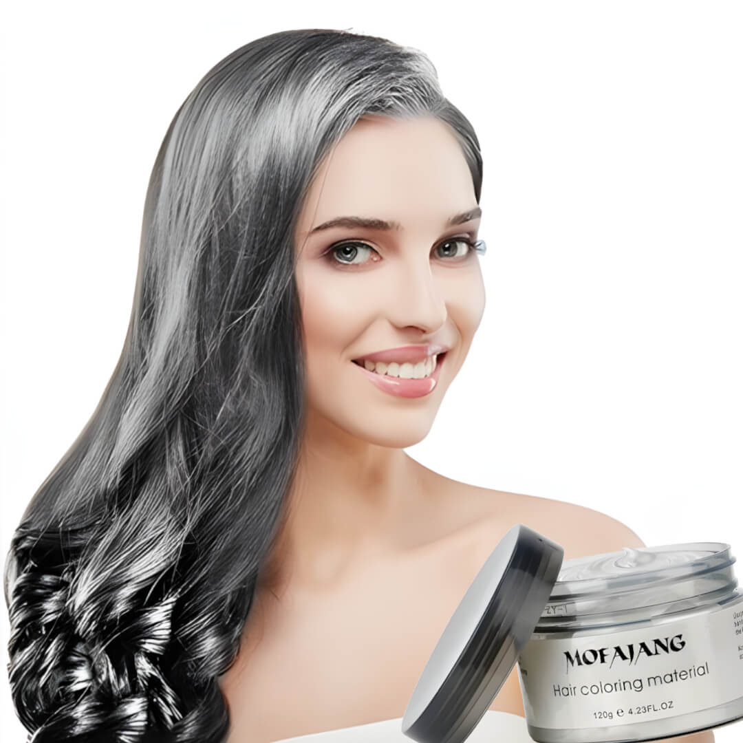 Cire capillaire colorante naturelle